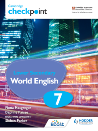 Hodder Cambridge Checkpoint Lower Secondary World English Stage 7 Student's Book