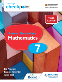 Hodder Cambridge Checkpoint Lower Secondary Mathematics Stage 7 Student's Book (Third Edition 2021)