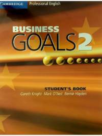 Cambridge Professional English Business Goals 2 Student Book
