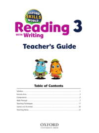 Oxford Skills World Level 3 Reading With Writing TEACHER’S GUIDE