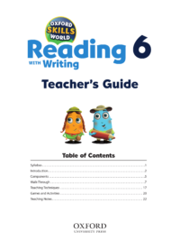 Oxford Skills World Level 6 Reading With Writing TEACHER’S GUIDE