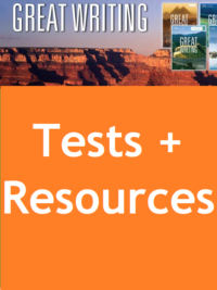 [TẢI VỀ] Great Writing level 5 (Fifth Edition) RESOURCES (tests, answer key ..) [1]