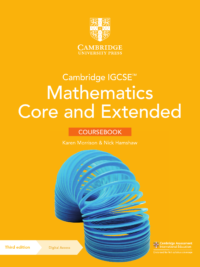 Cambridge IGCSE Mathematics (3rd Edition 2023) Core and Extended Coursebook (Part I + Part II)
