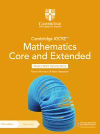 Cambridge IGCSE Mathematics (3rd Edition 2023) Core and Extended Teacher's Resources