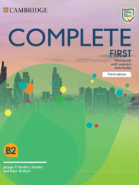 Cambridge Complete First B2 (third edition) Workbook with Answers