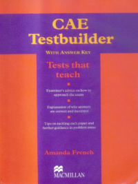 Macmillan CAE Testbuilder With Key 2003- Tests that Teach