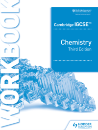 Hodder Cambridge IGCSE Chemistry (2021) Workbook 3rd Edition Bryan Earl, Doug Wilford