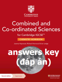 [TẢI VỀ] Answers key of Cambridge IGCSE Combined and Co-ordinated Sciences Sciences Chemistry Workbook - 9781009311335 - (Second Edition 2023) [1]