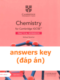[TẢI VỀ] Answers key of Chemistry for Cambridge IGCSE PRACTICAL WORKBOOK with answers key (5th Edition 2021) [1]