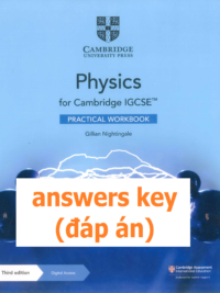 [TẢI VỀ] Answers key of Cambridge IGCSE Physics (Third Edition 2021) PRACTICAL Workbook [1]