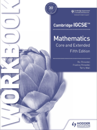 Hodder Cambridge IGCSE Mathematics Core and Extended (2023) Workbook Fifth edition