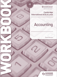 Hodder Cambridge International AS and A Level Accounting Workbook (2021)