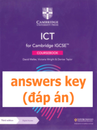 [TẢI VỀ] Answers key and RESOURCES of the book Cambridge IGCSE ICT Coursebook (3rd Edition) 2021 by David Waller – Victoria Wright – Denise Taylor [1]