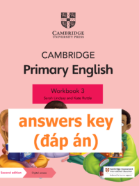 [TẢI VỀ] Cambridge Primary English 3 Workbook (Second Edition 2021) ANSWERS KEY – ĐÁP ÁN [1]