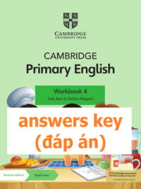 [TẢI VỀ] Cambridge Primary English 4 Workbook (Second Edition 2021) ANSWERS KEY – ĐÁP ÁN [1]