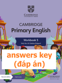 [TẢI VỀ] Cambridge Primary English 5 Workbook (Second Edition 2021) ANSWERS KEY – ĐÁP ÁN [1]
