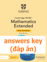 [TẢI VỀ] Answers key of the book Cambridge IGCSE Mathematics Extended Practice Book (3rd Edition 2023) [1]