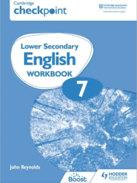 Hodder Cambridge Checkpoint Lower Secondary English 7 Workbook (2022)