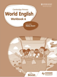 Hodder Cambridge Primary World English Stage 6 Workbook (2021)