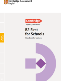 B2 First for Schools Handbook