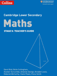 Collins Cambridge Lower Secondary Maths (1st Edition 2018 ) Stage 9 Teacher's Guide *