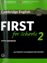Cambridge English First for Schools 2 with answers (2016)