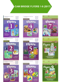 [COMBO] Trọn bộ Cambridge Flyers 1-9 đóng gộp lại thành một cuốn dày (PHIÊN BẢN CŨ)