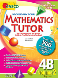 Casco Mathematics Tutor Secondary 4B Volume 2 (có đáp án)- Sách toán Singapore cấp 2