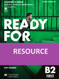 [TẢI VỀ] Macmillan Exams - Ready for B2 First (4th Edition 2022) – RESOURCE BANK (Audio Video Đáp án và Các bài kiểm tra) [1]