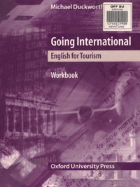 Going International English for Tourism Workbook