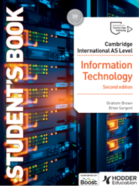 Hodder Cambridge International AS Level Information Technology (2nd Edition 2024) Student's Book