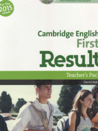 Oxford Cambridge English First Result Teacher's Pack for the 2015 Exam
