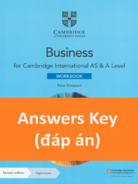[TẢI VỀ] ANSWERS KEY (đáp án) của sách Cambridge International AS and A Level Business Workbook (2021 Second Edition) [1]