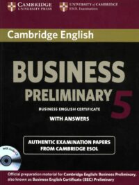 Cambridge English Business Preliminary 5 with answers key