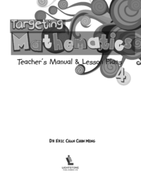 Targeting Mathematics level 4 - Teachers Manual and Lesson Plans