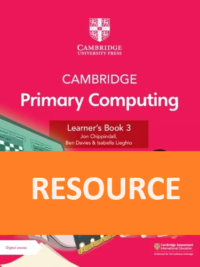 [TẢI VỀ] Cambridge Primary Computing level 3 RESOURCE (answers key và các file tài liệu khác ) [1]