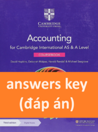 [TẢI VỀ] ANSWERS KEY (đáp án) của sách Cambridge International AS and A Level Accounting Coursebook (third edition 2022) [1]