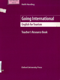 OXFORD Going International English for Tourism Teacher's Resource Book