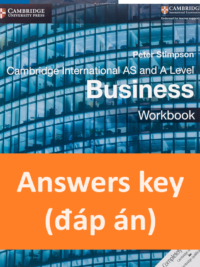 [TẢI VỀ] Answers Key of Cambridge International AS and A Level Business Workbook (2018) [1]
