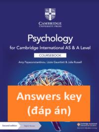 [TẢI VỀ] Answers Key of Cambridge International AS and A Level Psychology Coursebook (2nd Edition 2022) [1]