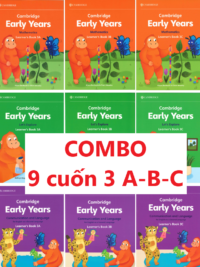 [COMBO] Bộ gồm 9 quyển Cambridge Early Years 3 A-B-C của Trường công lập chất lượng cao mầm non Sài Đồng (Long Biên- Hà Nội) năm học 2024-2025