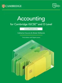 Cambridge IGCSE and O Level Accounting (3rd Edition 2025) Coursebook