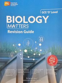 Biology Matters for GCE 'O' Level Revision Guide 2023