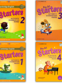 [COMBO] Cambridge English Starters 1-2-3-4 (Pre A1) Authentic Examination Papers For Revised Exam From 2018 Student's Book