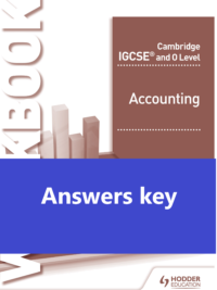 [TẢI VỀ ] Answers key to Hodder Cambridge IGCSE and O Level Accounting (2018) Workbook [1]