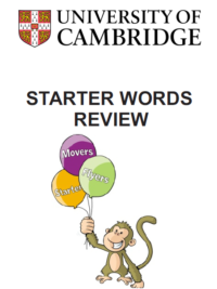Starters Word Review