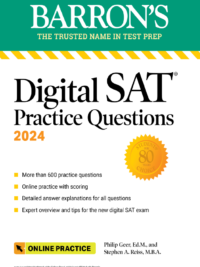 Barrons Digital SAT Practice Questions 2024
