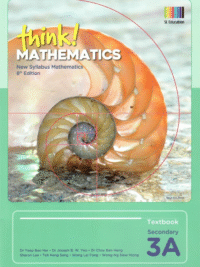Think! Mathematics Secondary 3A Textbook (8th Edition)
