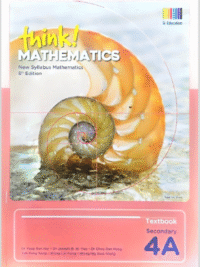 Think! Mathematics Secondary 4A Textbook (8th Edition)