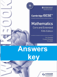 [TẢI VỀ] Answers key Hodder Cambridge IGCSE Mathematics Core and Extended (2023) Workbook Fifth Edition [1]